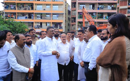 विरार पूर्व इमारत दुर्घटनेत घरे गमावलेल्या नागरिकांना म्हाडाची ६० घरे तात्पुरत्या स्वरूपात मिळणार