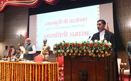 न्या. चंद्रशेखर यांनी घेतली मुख्य न्यायमूर्ती पदाची शपथ