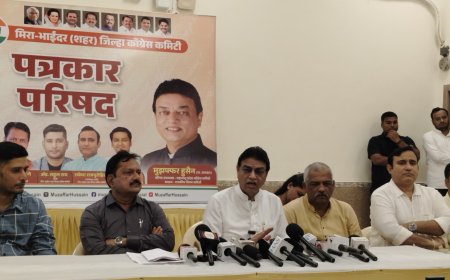 मिरा भाईंदर महानगरपालिका प्रभाग रचना ही 2024 च्या मतदार नोंदणी व लोकसंख्येवर आधारित हवी - माजी आमदार मुझफ्फर हुसैन