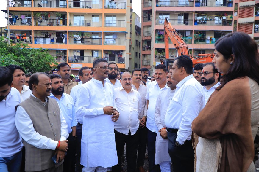 विरार पूर्व इमारत दुर्घटनेत घरे गमावलेल्या नागरिकांना म्हाडाची ६० घरे तात्पुरत्या स्वरूपात मिळणार