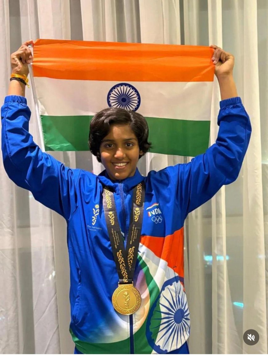 तिसऱ्या युथ आशियाई क्रीडा स्पर्धेत भारताला सुवर्णपदक
