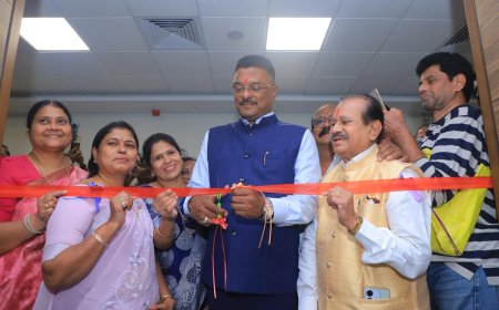 मिरा-भाईंदर शहरात मंत्री प्रताप सरनाईक यांच्या हस्ते जेष्ठ नागरिक केंद्राचे लोकार्पण संपन्न