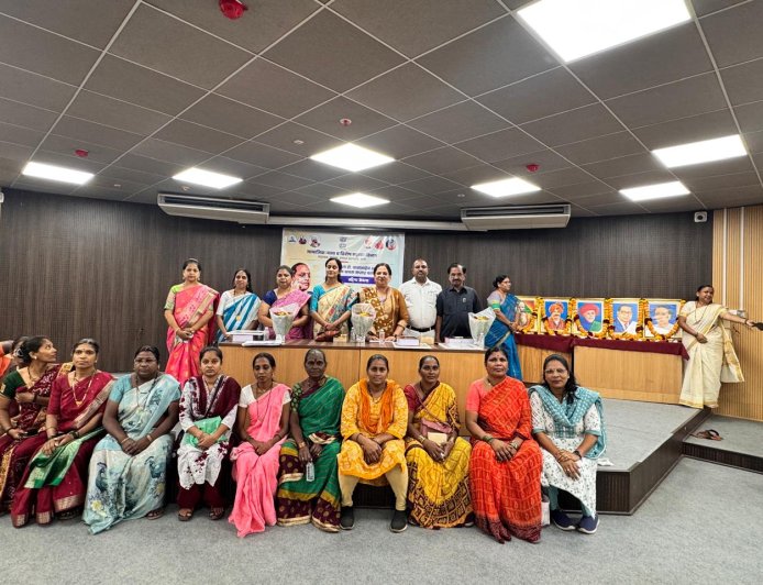 सामाजिक समता सप्ताहानिमित्त ठाण्यात भव्य 'महिला मेळावा' संपन्न