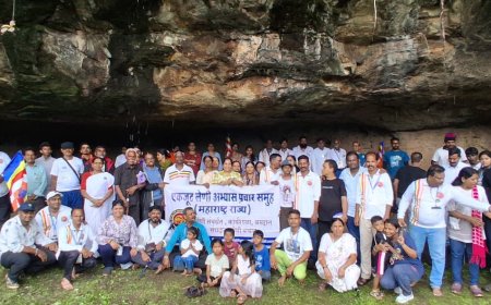 येलघोल व बेडसे लेणीवर एकजूट ची कार्यशाळा संपन्न