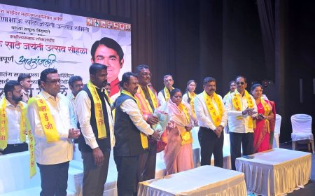 लोकशाहीर अण्णाभाऊ साठे जयंती उत्साहात साजरी