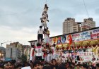 आधार प्रतिष्ठानच्या मानाच्या दहीहंडी उत्सवात गोविंदा पथकांचा जल्लोष